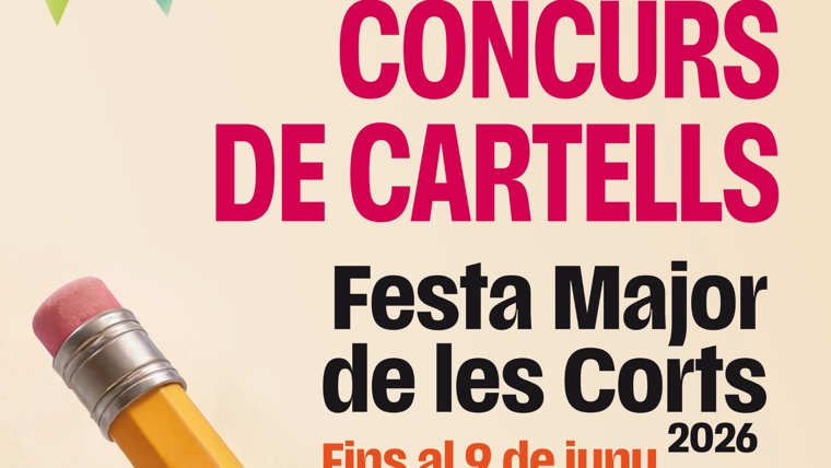 Concurs de cartells de la Festa Major de les Corts 2026