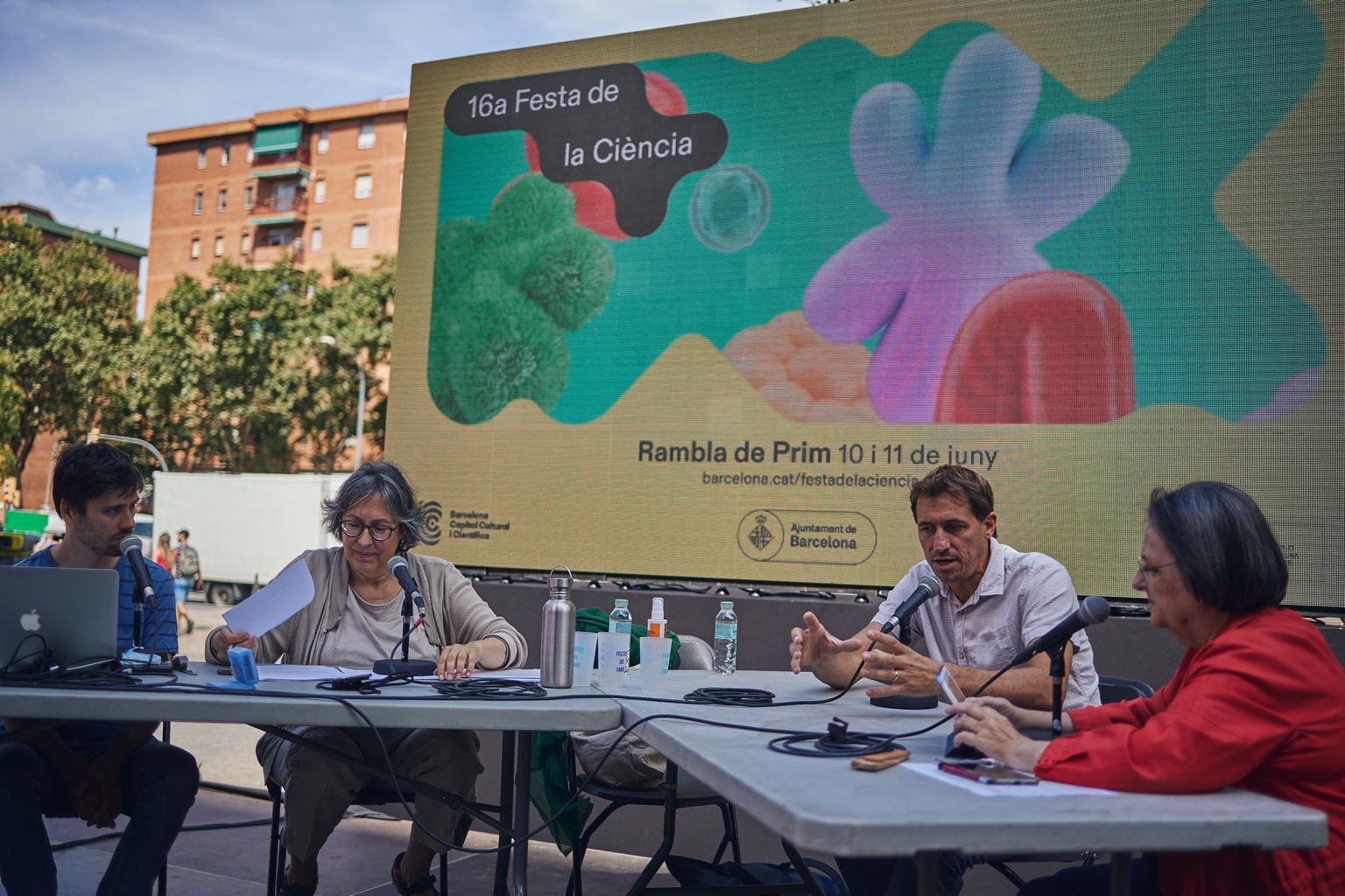 Sessió del Podcast "Gargots" en directe a l'espai Canals-Junyer
