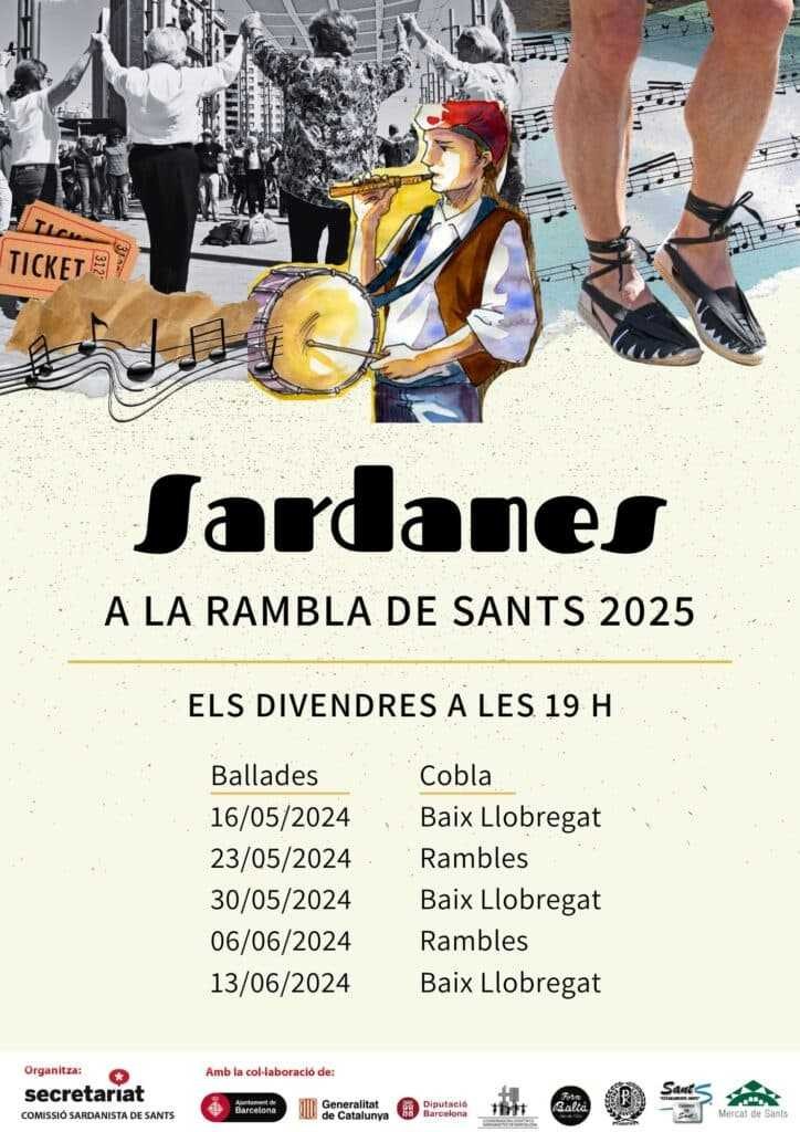 Ballades de sardanes a la Rambla de Sants
