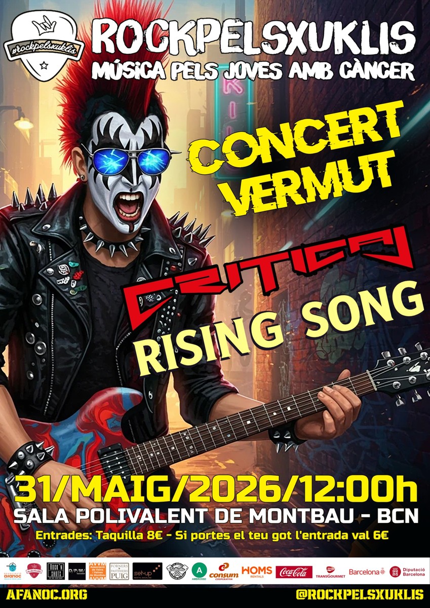 Concert - Vermut solidari Rock pels Xuklis