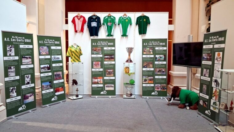 Exposició 'Els 50 anys de l’Associació Esportiva Les Corts UBAE'