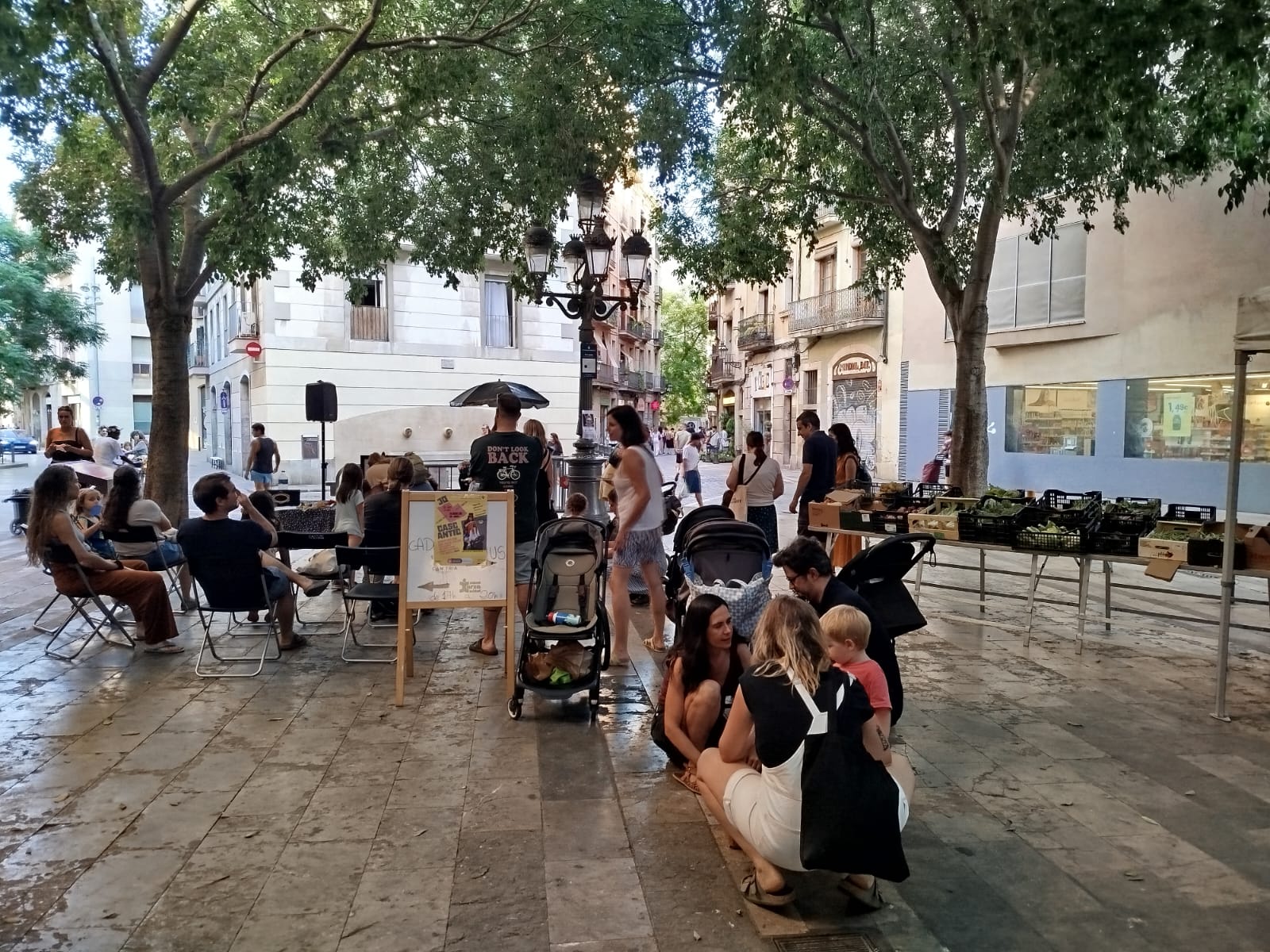 Mercat de pagès a Sant Agustí Vell