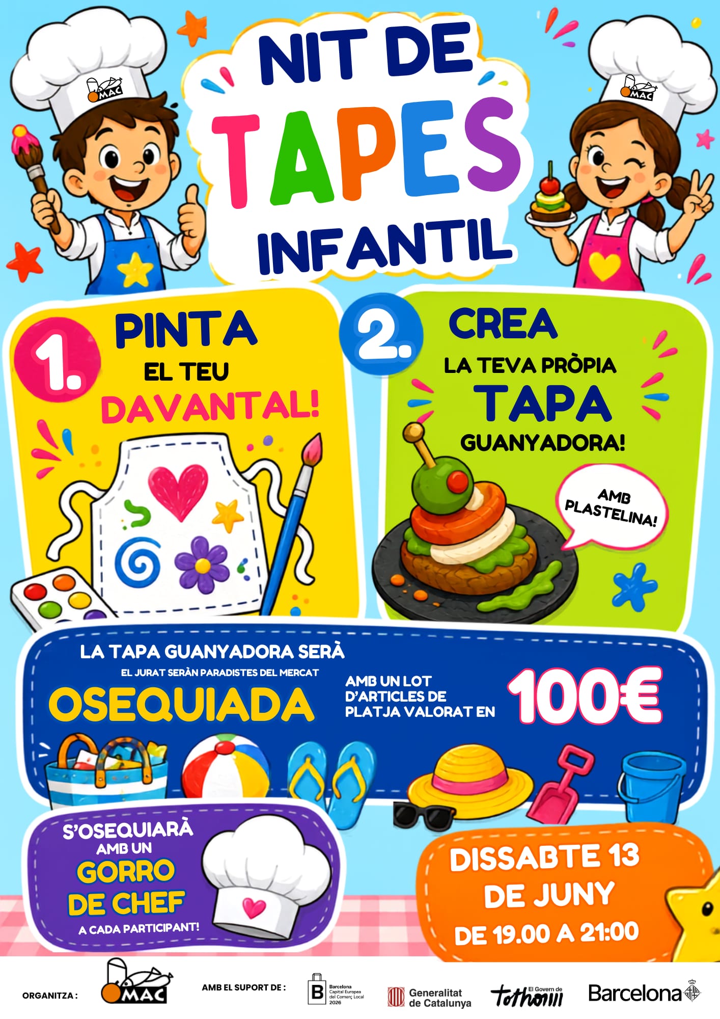 Nit de tapes infantil al Mercat de l'Abaceria