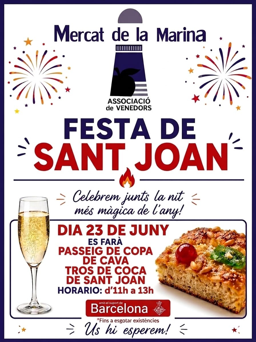 Festa de Sant Joan al Mercat de la Marina