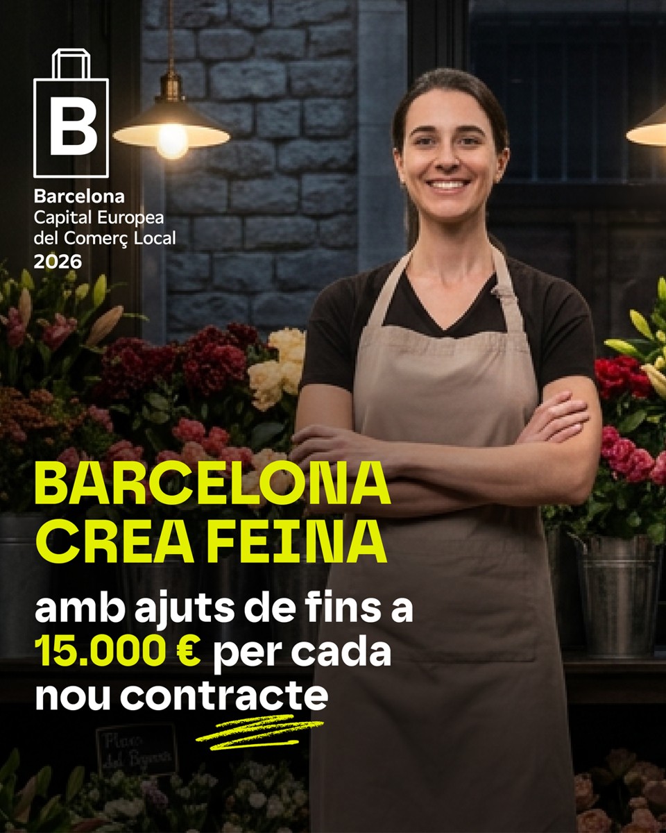Convocatòria d'ajuts 'Creafeina Barcelona 2026'