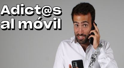 Espectacle "Adictos al móvil", amb Borja Nicolau