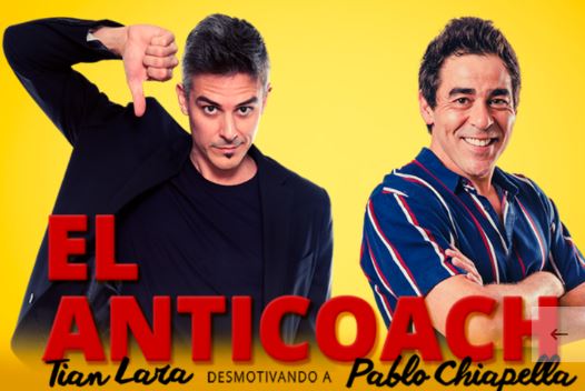 Espectacle "El Anticoach", amb Pablo Chiapella i Tian Lara