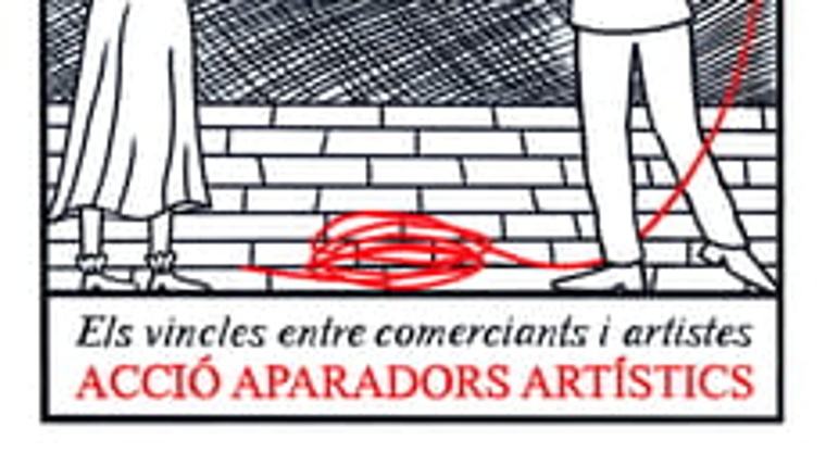 Bild zu "Aparadors Artístics" Projecte per potenciar el dinamisme comercial i mostrar intervencions d’art fora dels circuits habituals al Barri Gòtic in Barcelona.