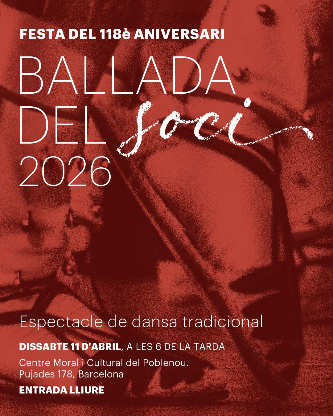 Festa del 118è aniversari 'Ballada del Soci'