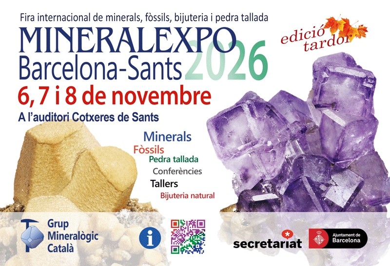 Fira Internacional de minerals, fòssils i pedra tallada "Mineralexpo"