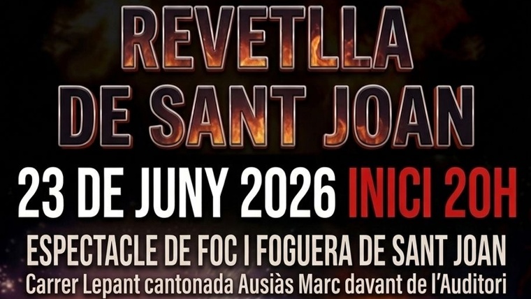 Revetlla i foguera de Sant Joan al barri de Fort Pienc