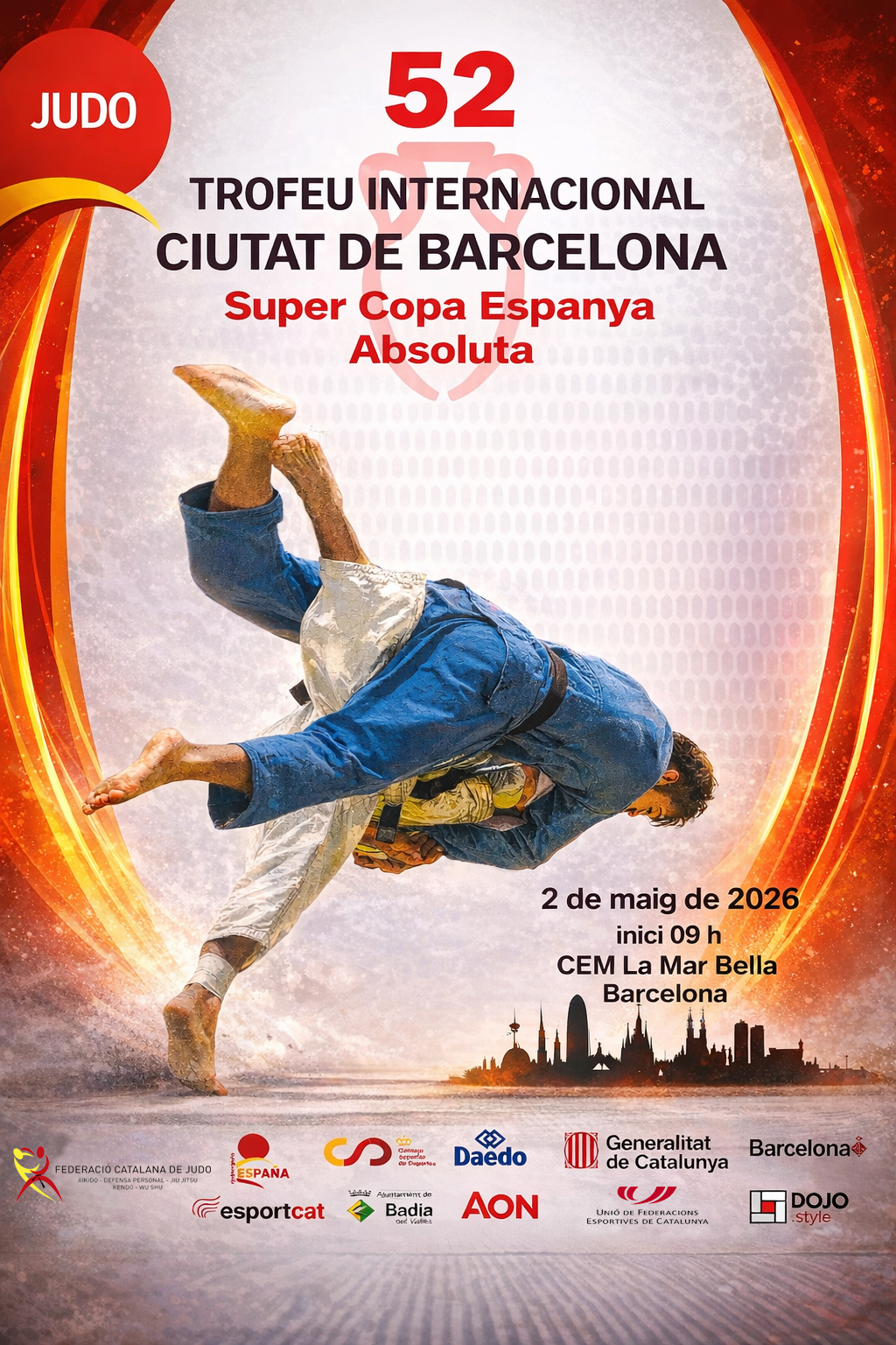 52è Trofeu Internacional Judo Ciutat de Barcelona. Supercopa d'Espanya Absoluta