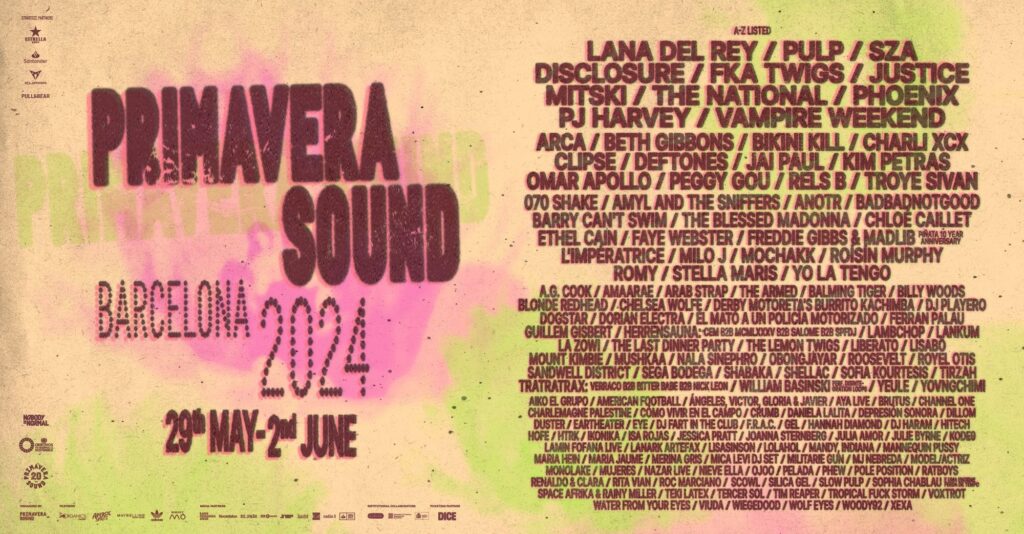 "Festival de Música Primavera Sound 2024"