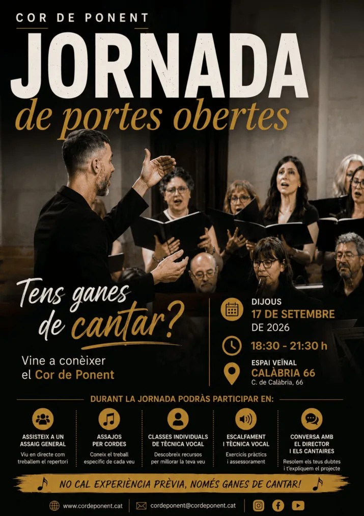 Open rehearsal of the West Choir