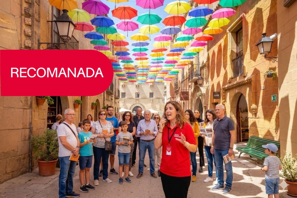 Visita guiada al Poble Espanyol amb aperitiu