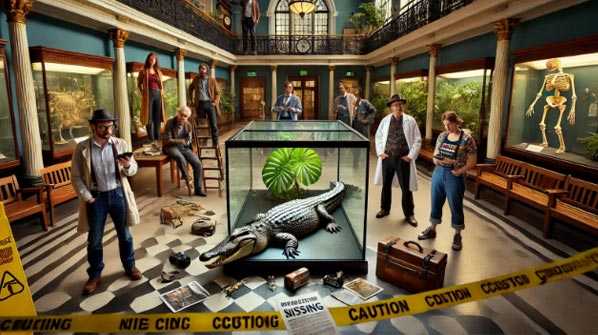 Joc de rol immersiu  'Cluedo en viu: la misteriosa desaparició al Museu'