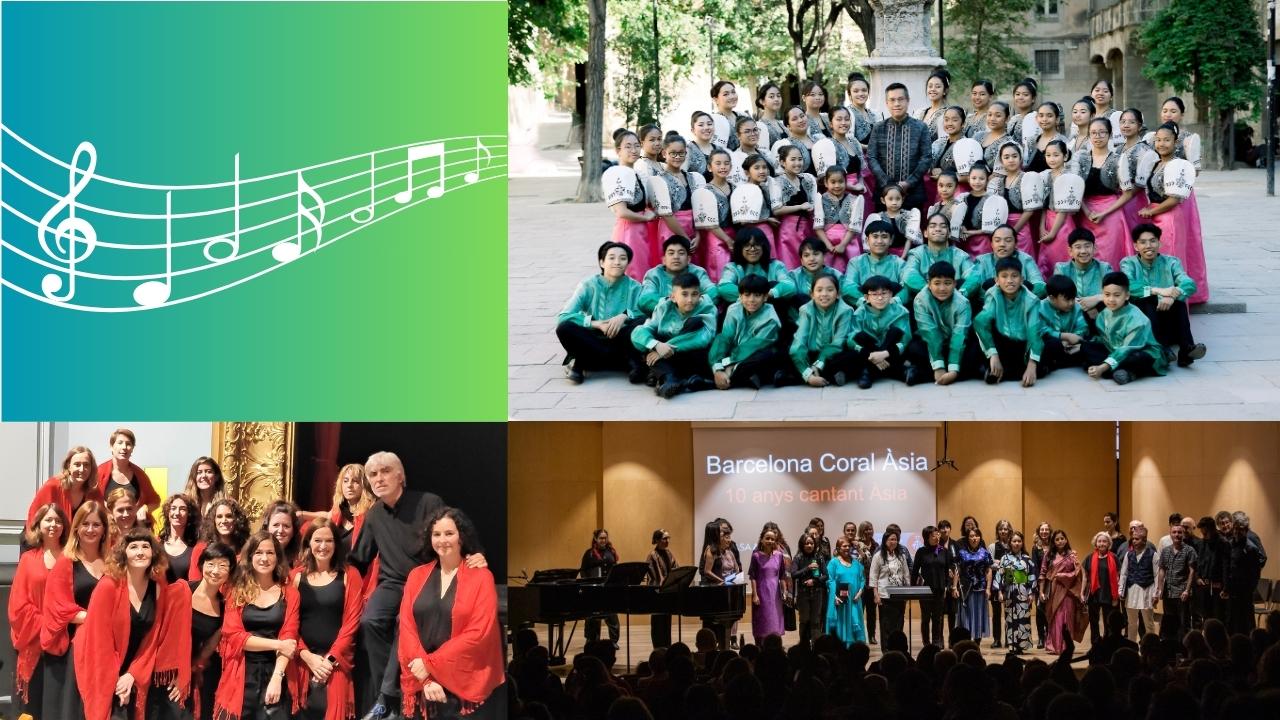 Concert "Cantant entre cultures: tres cors, cent veus"