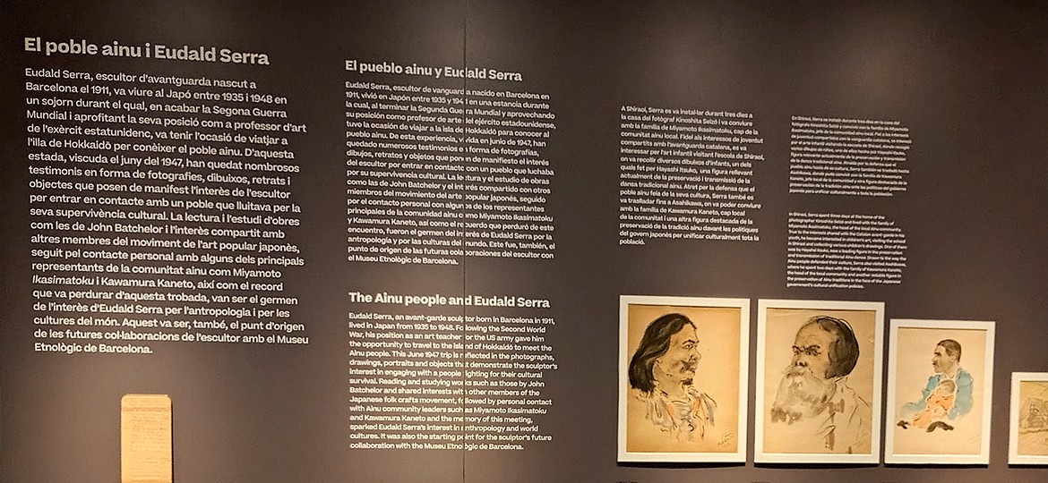 Exposició "Eudald Serra i el poble ainu"