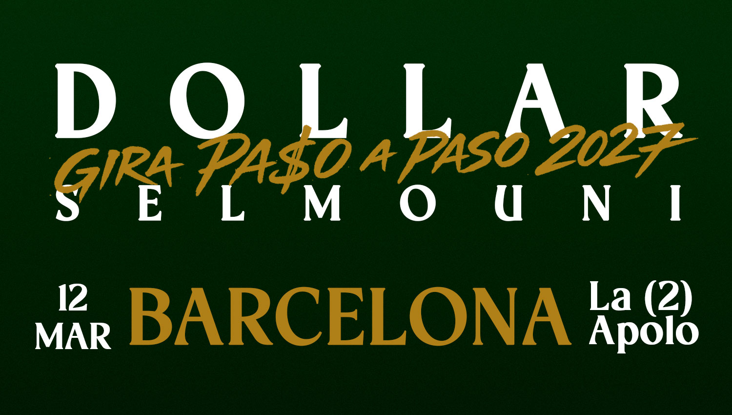 Concert "Dollar Selmouni"