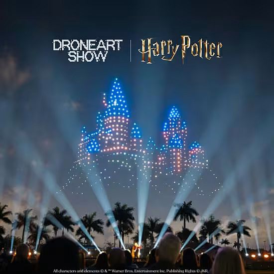 Espectacle "Drone Art Show: Harry Potter"