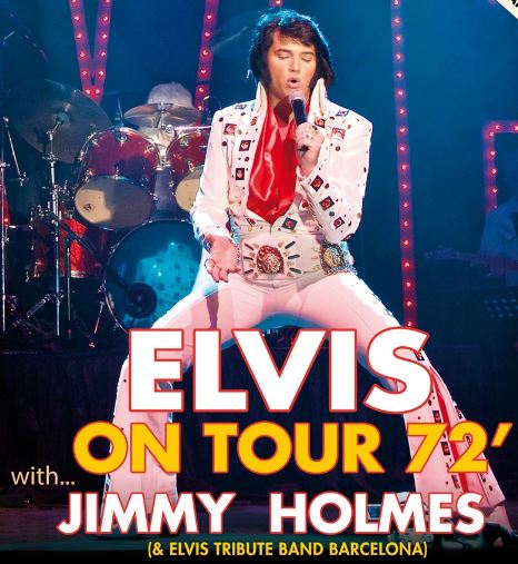 Concert "Elvis on tour 72", amb Jimmy Holmes & Elvis Tribute Band Barcelona