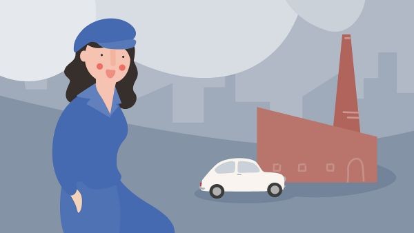 Visita dinamitzada 'Fàbriques i rols en joc'