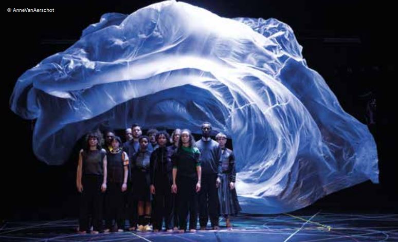 Espectacle "Exit above. Després de la tempesta", a càrrec d'Anne Teresa De Keersmaeker, Meskerem Mees, Jean-Marie Aerts, Carlos Garbin / Rosas