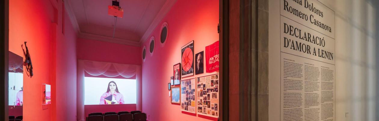 Visita guiada a 'Declaració d’amor a Lenin', amb Juana Dolores Romero Casanova
