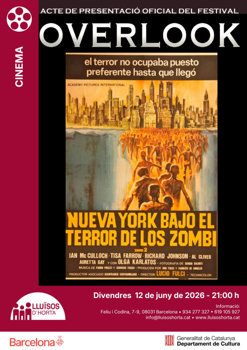 Presentació Oficial del "Overlook Vol. 6" Festival de Cinema Fantàstic, Còmics i Joguines dels anys 70-80