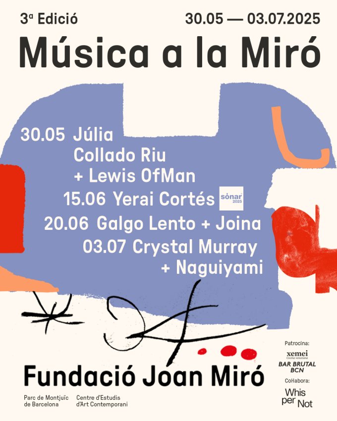3r Cicle 'Música a la Miró 2025'