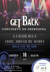 Concert solidari "Get Back", a favor de l'Associació Hogar de María