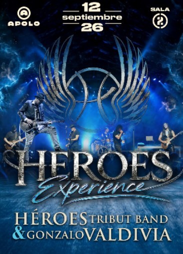 Concert "Tribut a Héroes del silencio", amb Héroes Tribut Band & Gonzalo Valdivia