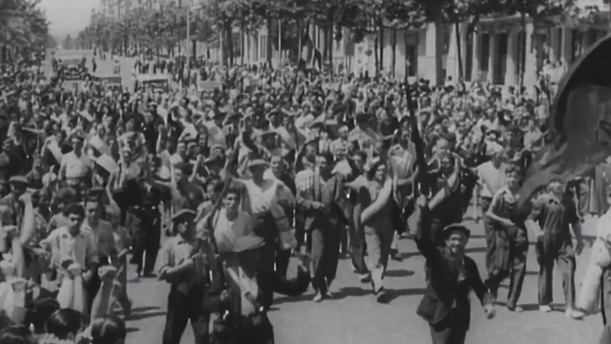 Projecció del documental de Frédéric Goldbronn 'Homenatge a Catalunya'