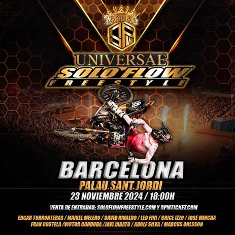 Motocrós "Universae Soloflow Freestyle Barcelona 2024"