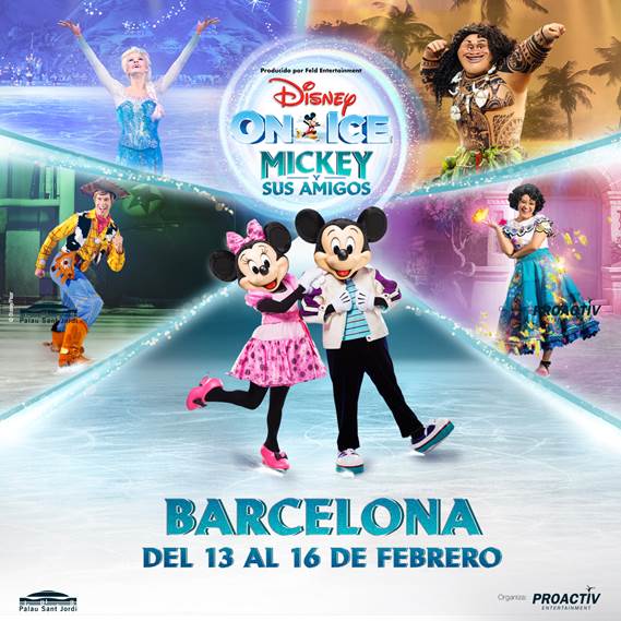 Espectacle "Disney On Ice. Descubre la magia"