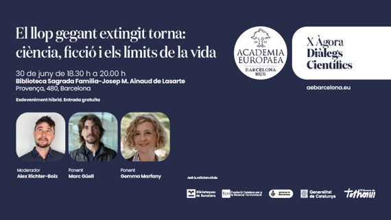 Diàlegs científics. El llop gegant extingit torna: ciència, ficció i els límits de la vida