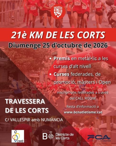21st edition of the Km de Les Corts