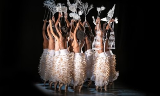 Espectacle "Hatched Ensemble", amb Mamela Nyamza