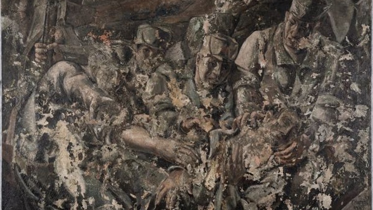 Exposició 'Milicià ferit: el rescat d'una obra insalvable'