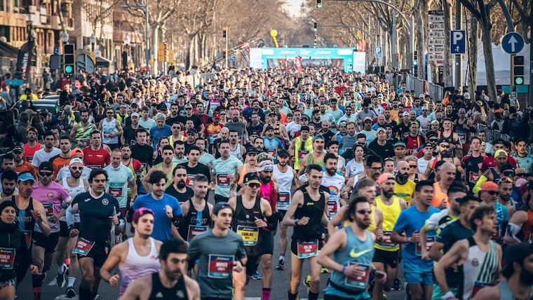 Recorrido de la Maratón de Barcelona 2024