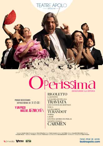 Espectacle "Operíssima, descubre la ópera"