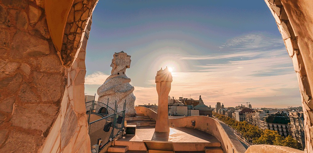 ‘La Pedrera Sunset’