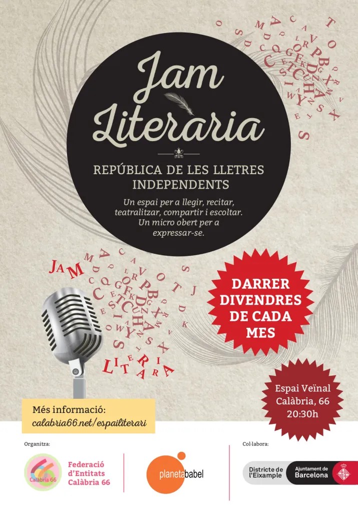 Trobada "Jam literària Calàbria 66"