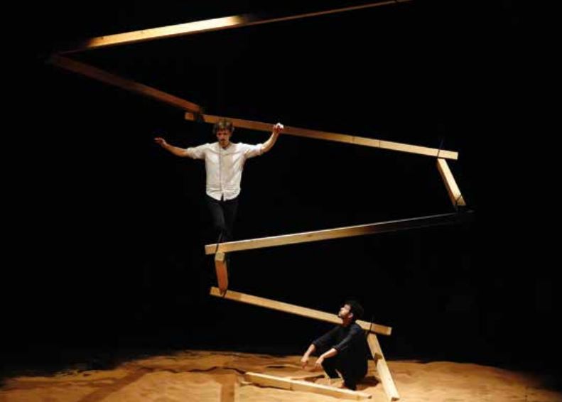 Espectacle "Qoroq", a càrrec de Kolective Lapso Cirk