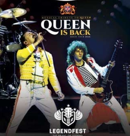 Concert tribut "Queen", amb Queen is Back