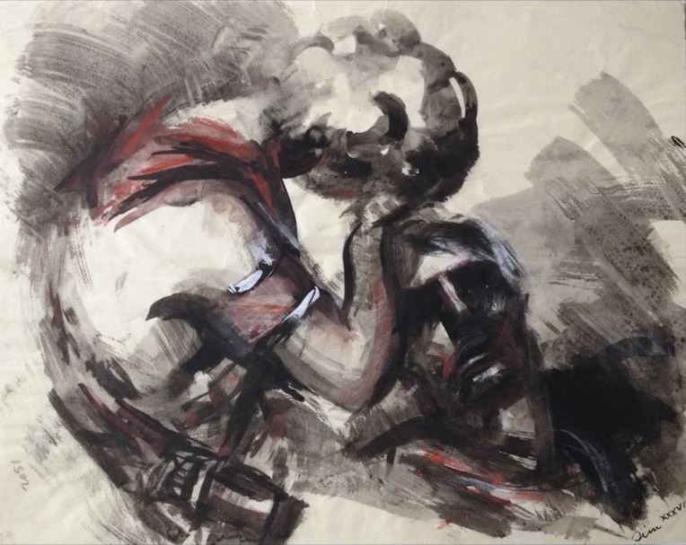 Exposició 'Sim, el dibuix i la guerra'