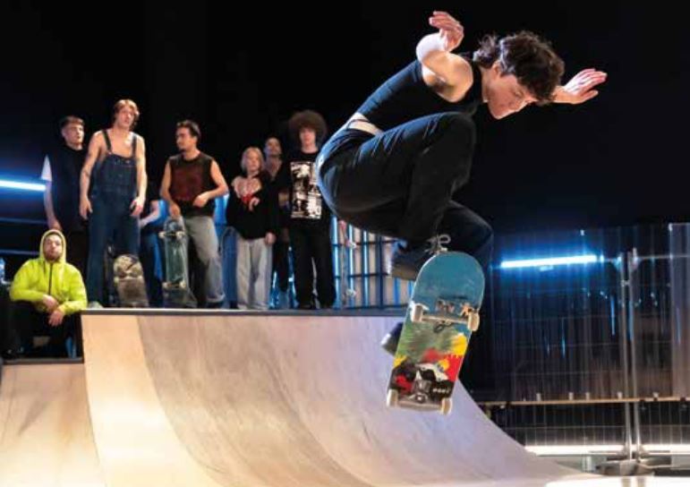 Espectacle "Skatepark", a càrrec de Mette Ingvartsen