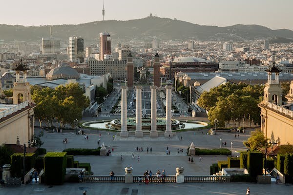 'Close your eyes and listen to Montjuïc' route